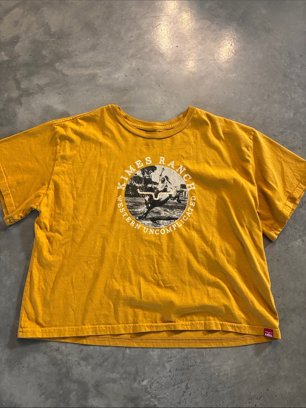 Kimes ranch cropped tshirt xl